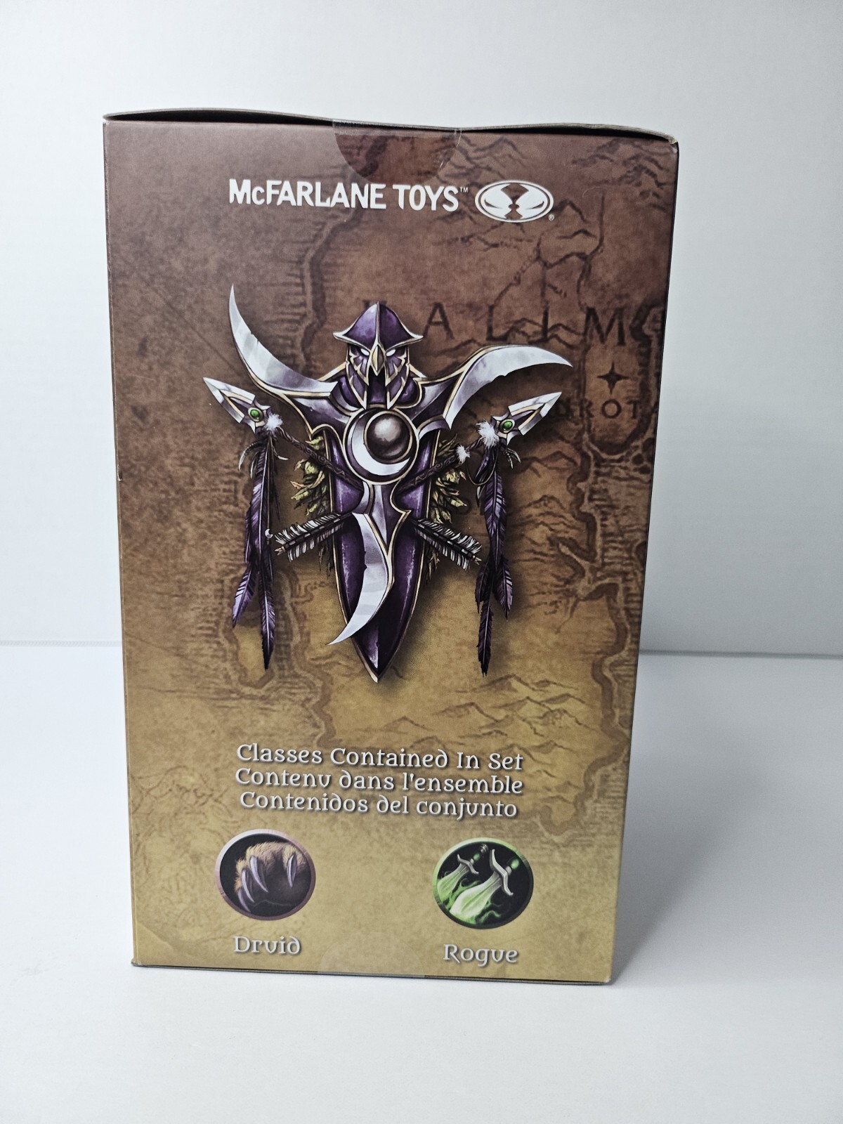 McFarlane WORLD of WARCRAFT – ELF DRUID & ELF ROGUE (COMMON)