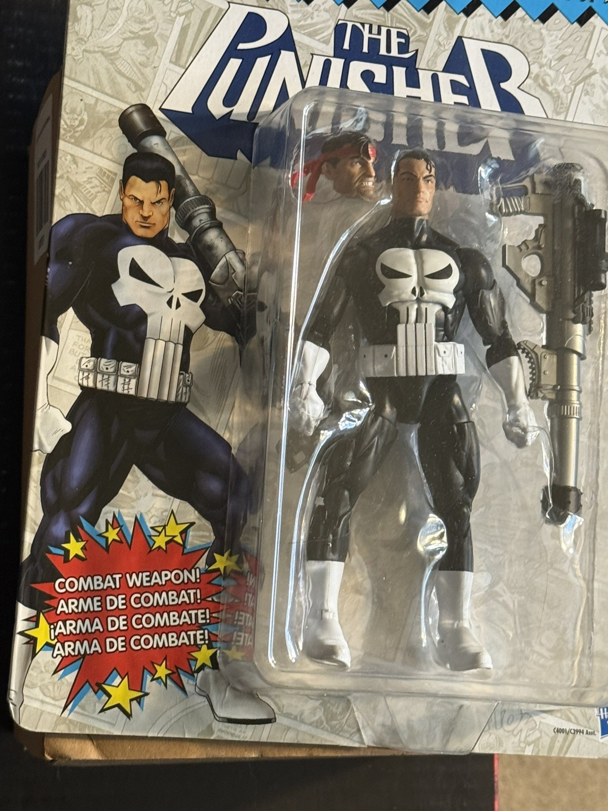 Marvel Legends Retro Hasbro The Punisher Frank Castle Action Figure NIB 2019