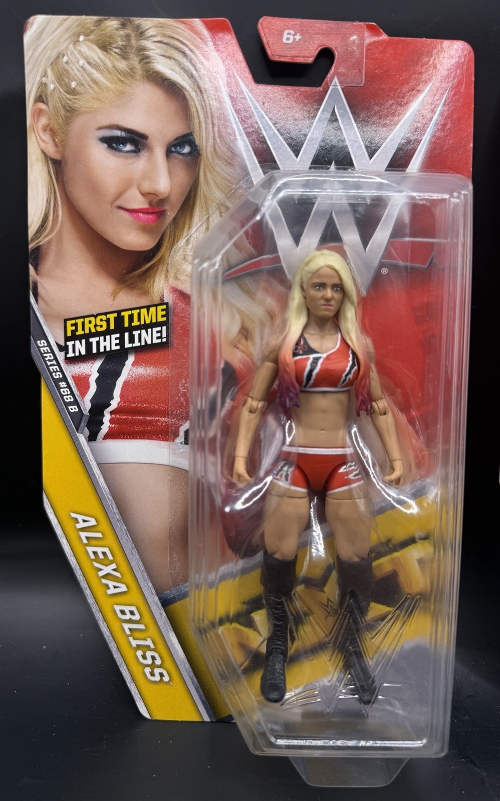 ALEXA BLISS WWE Basic Series 68 B NXT Mattel 2016 First Time In The Line NEW