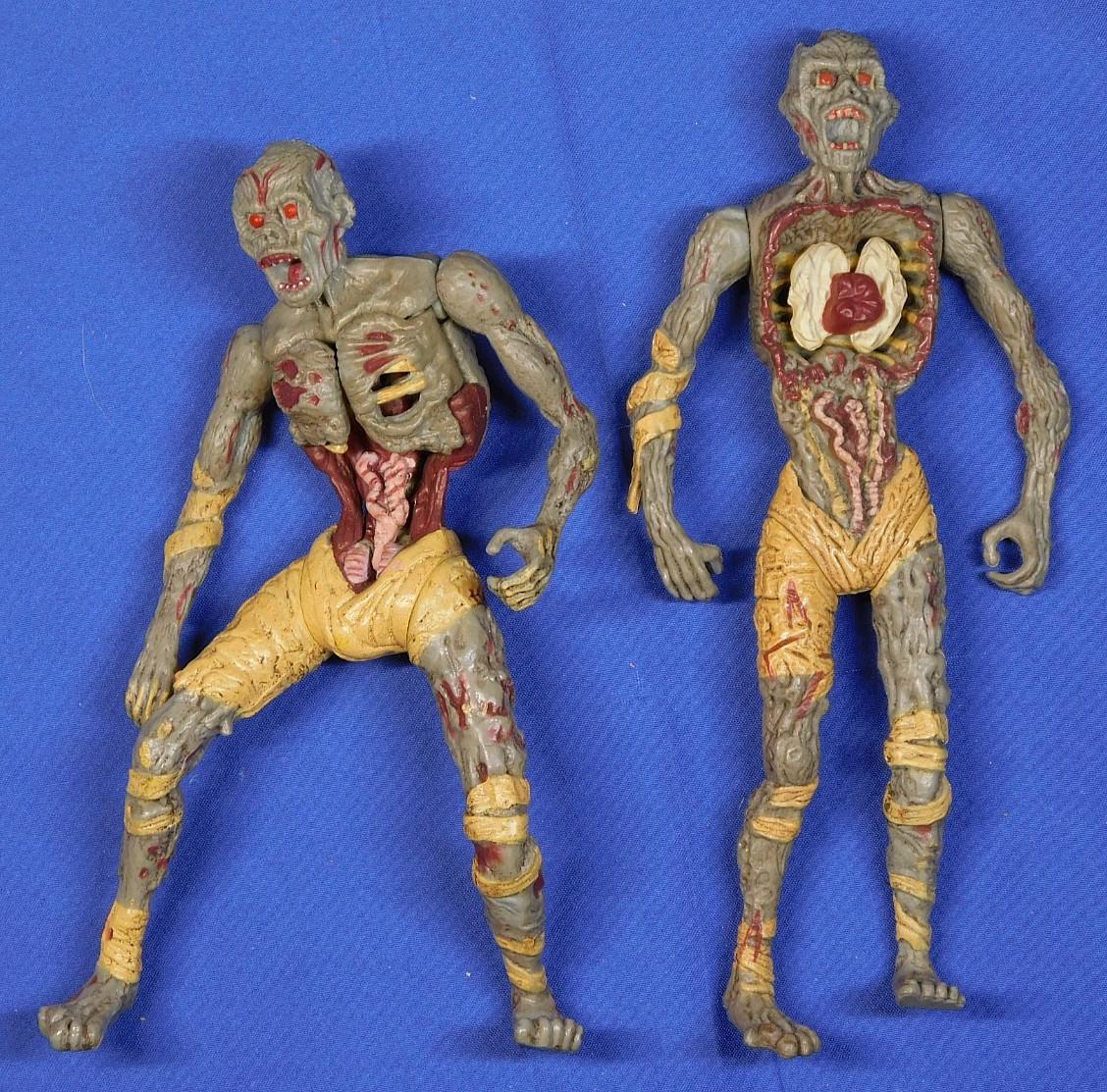 THE MUMMY MOVIE FIGURE LOT 1998 TOY ISLAND WITH PLAYSETS