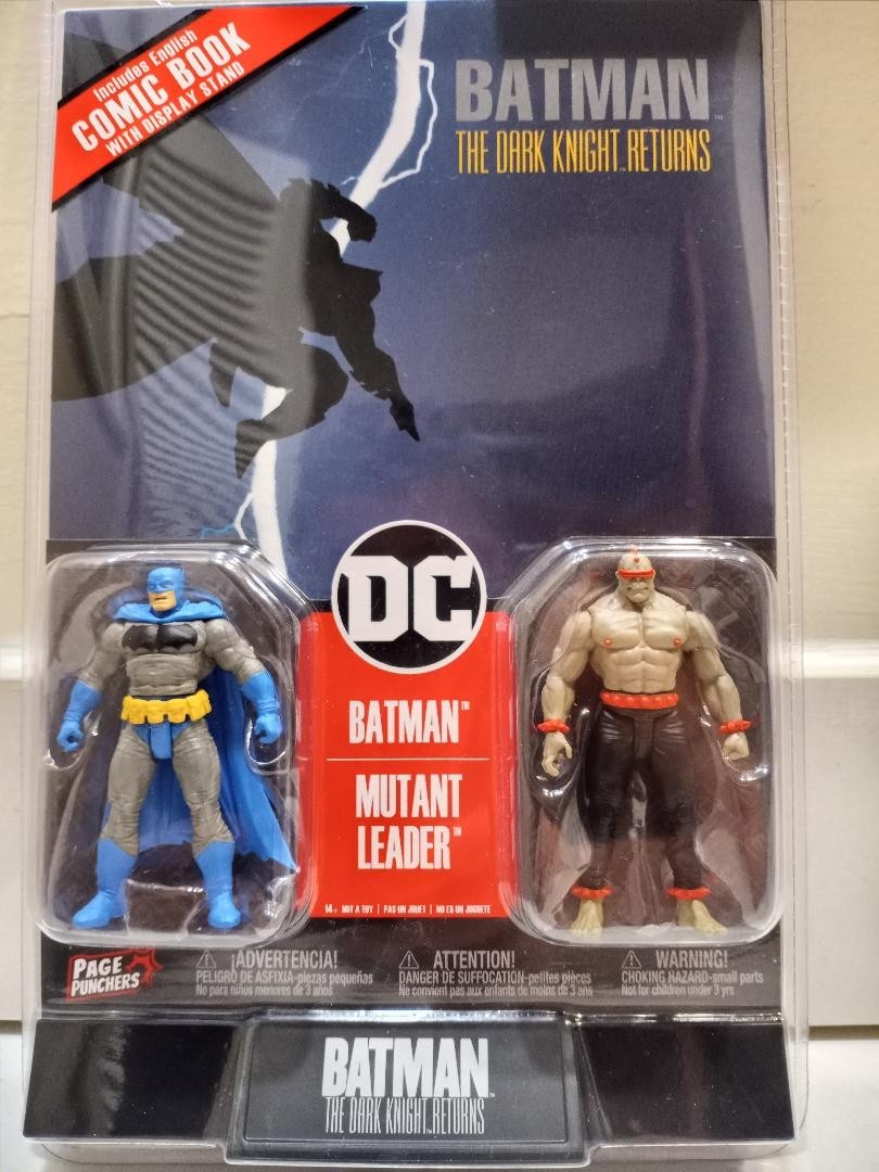 Page Punchers-The Dark Knight Returns -Batman & Mutant Leader! Bonus Buy! Look!