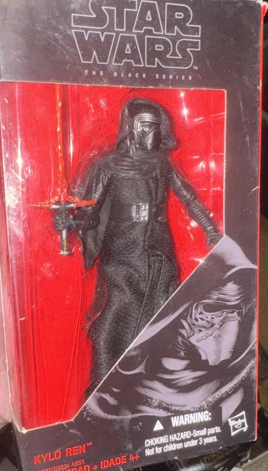 Star Wars the black series Kylo ren sealed
