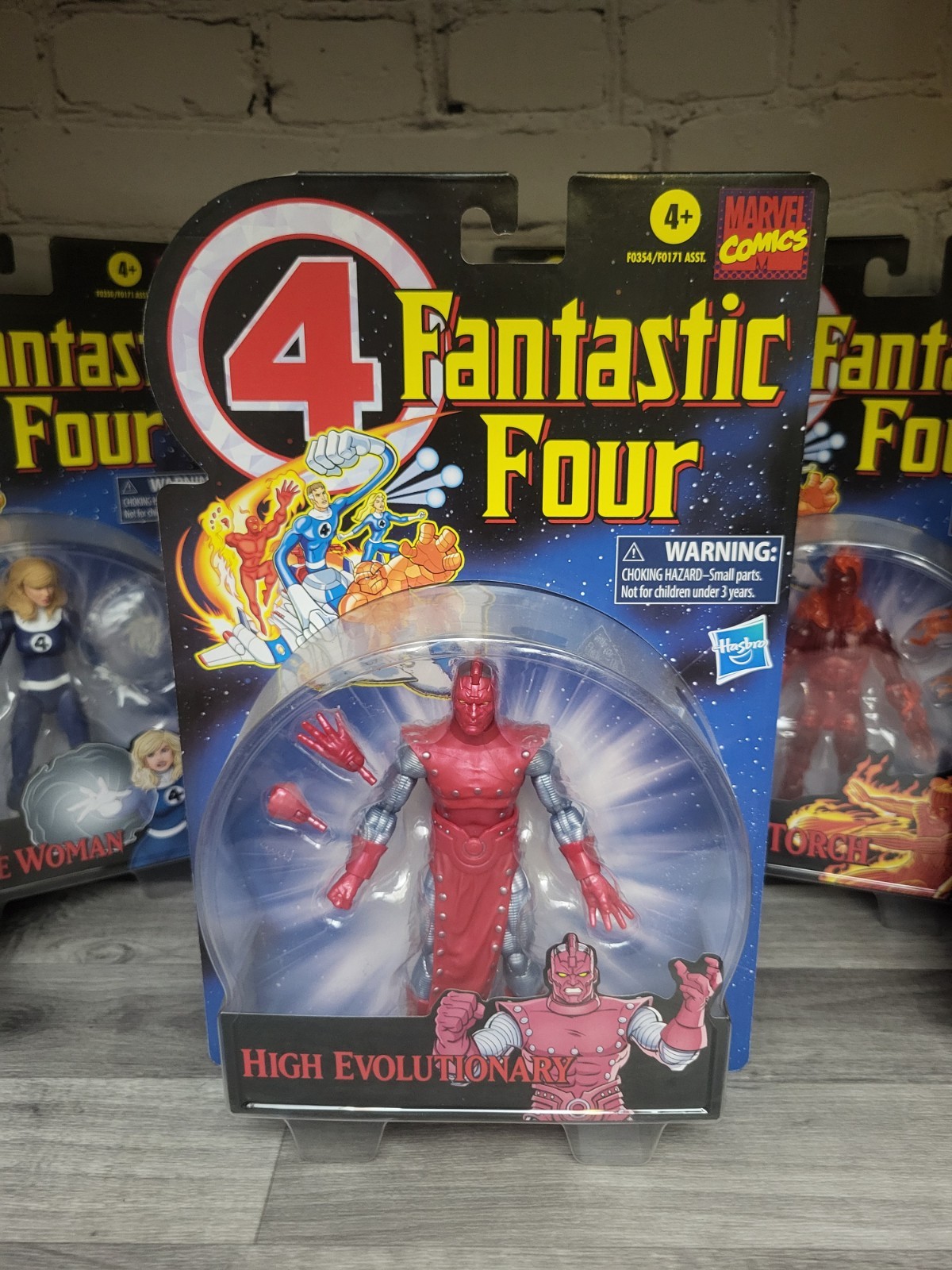 Marvel Legends Retro Fantastic Four Set Of 6 Thing Human Torch Evolutionary New