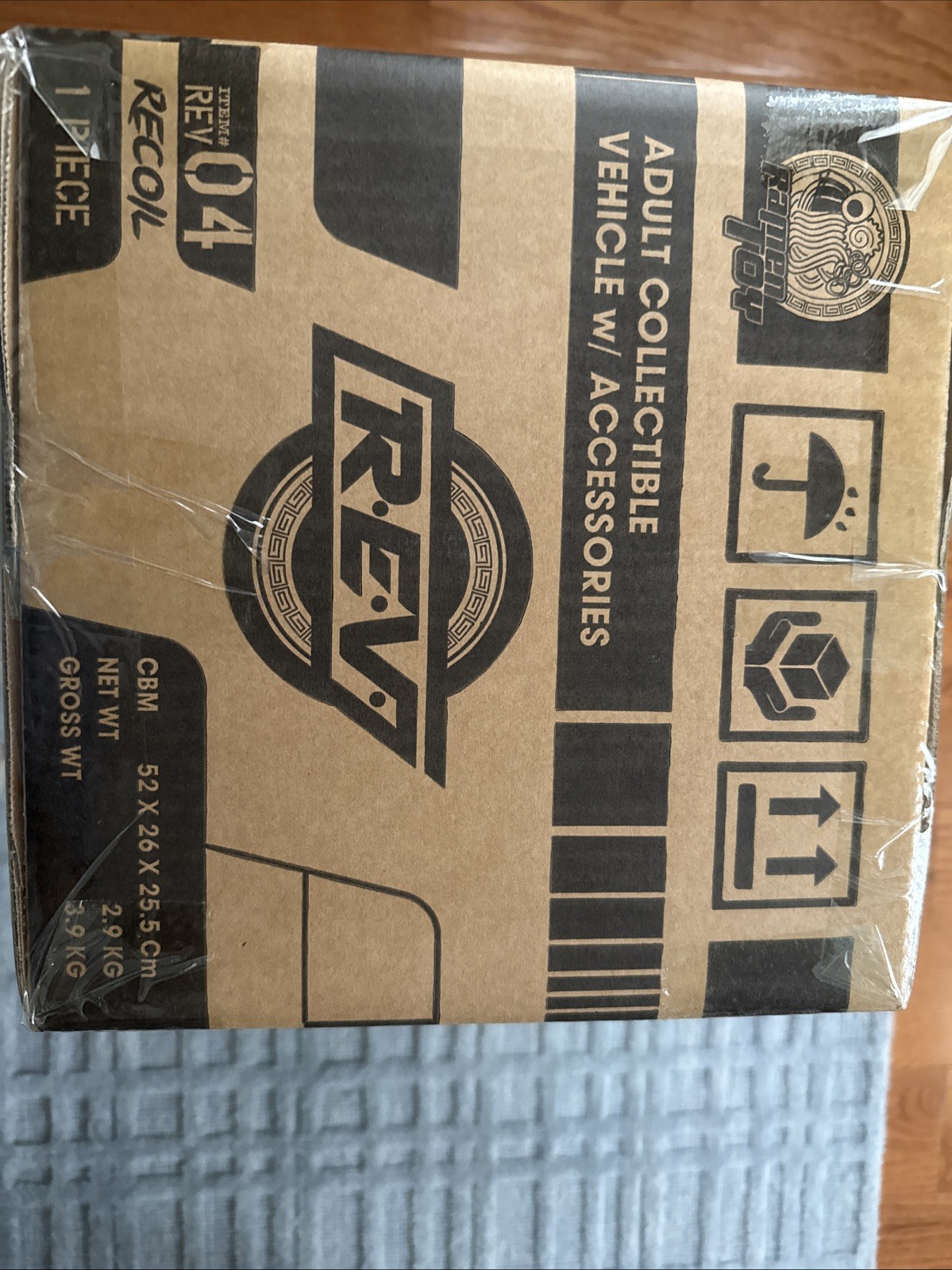 Ramen Toy REV04 Recoil A-Team van R.E.V.04 6-Inch 1/12 Scale Fits Marvel Legends