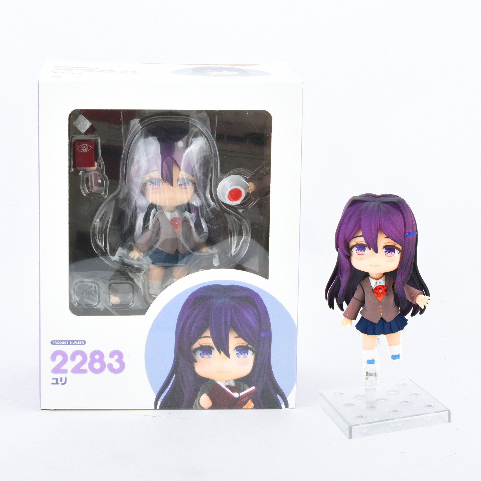 Doki Doki Literature Club! Yuri PVC Action Figure Statue Toys Gift w/Accessories
