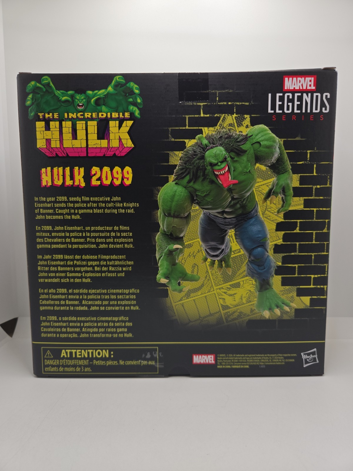 Marvel Legends Hulk 2099 Deluxe 2026 Action Figure Hasbro IN STOCK