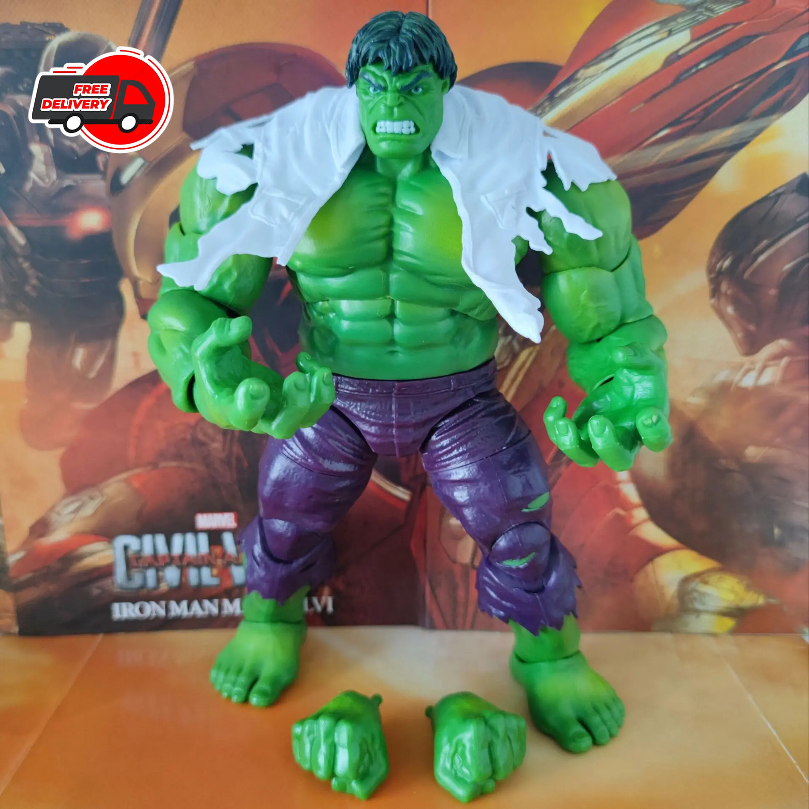 Marvel Legends Hulk 8 Inch Movable Action Figures – Collectible Model Toy Gift