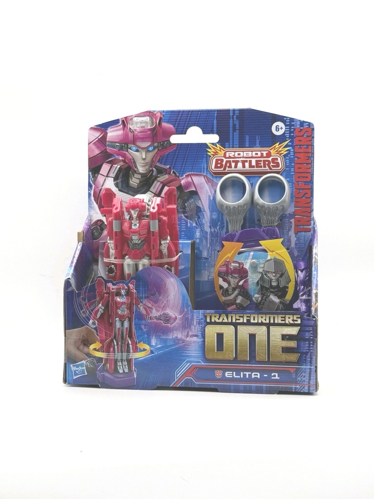 NEW Transformers One Robot Battlers Elita-1 Figure 3-Step Conversion Toy 6+ Age