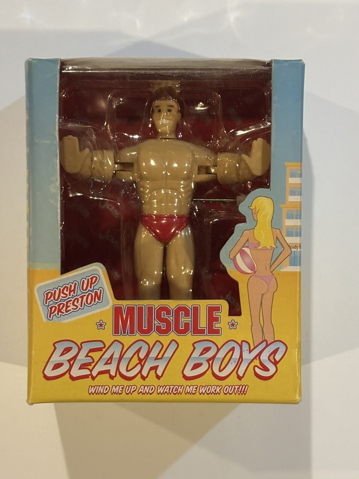 Jam Muscle Beach Boys Push Up Preston Exercise Toy Figure