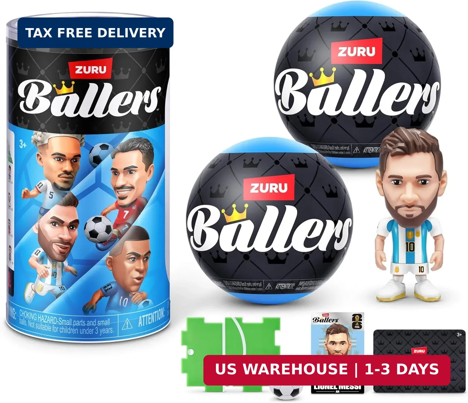 FIFA World Cup 2026™ Ballers Series 1 2 Pack by ZURU – Official Licensed Product