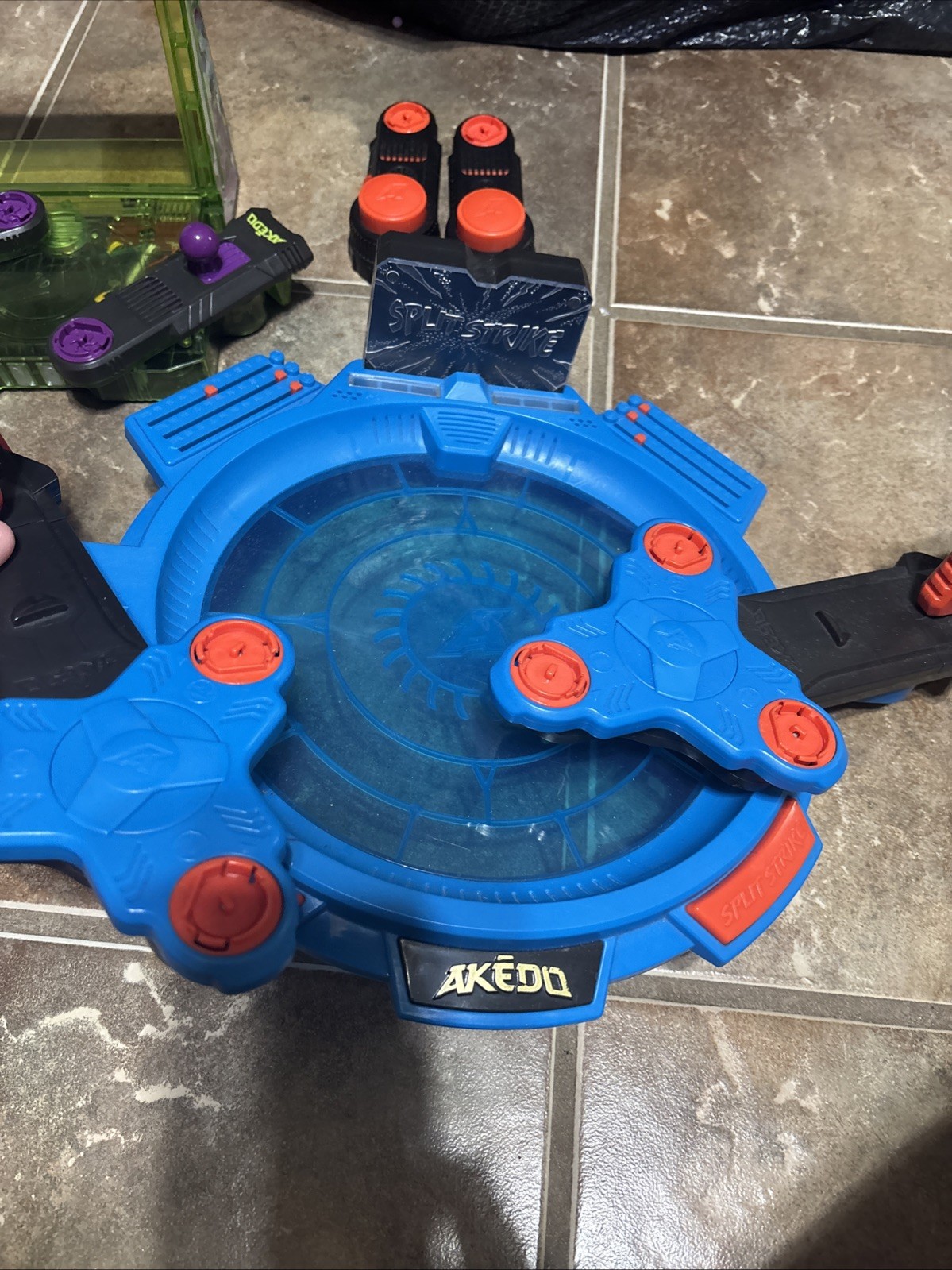 Akedo Warriors Power Storm Platform And Strike Platform Both Have Sound