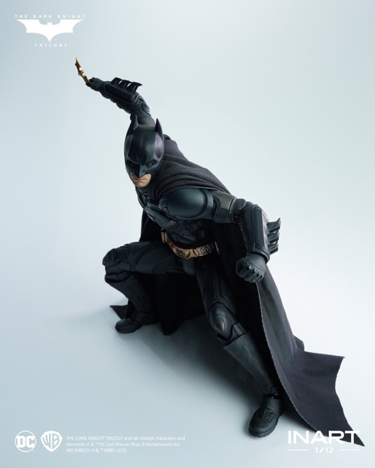 INART The Dark Knight Trilogy Christian Bale Standard Edition 1/12 Action Figure