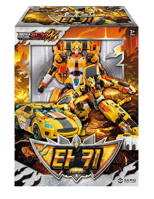 Metal Cardbot S TACHY Transforming Robot Car Action Figure SAMG Animation Toy
