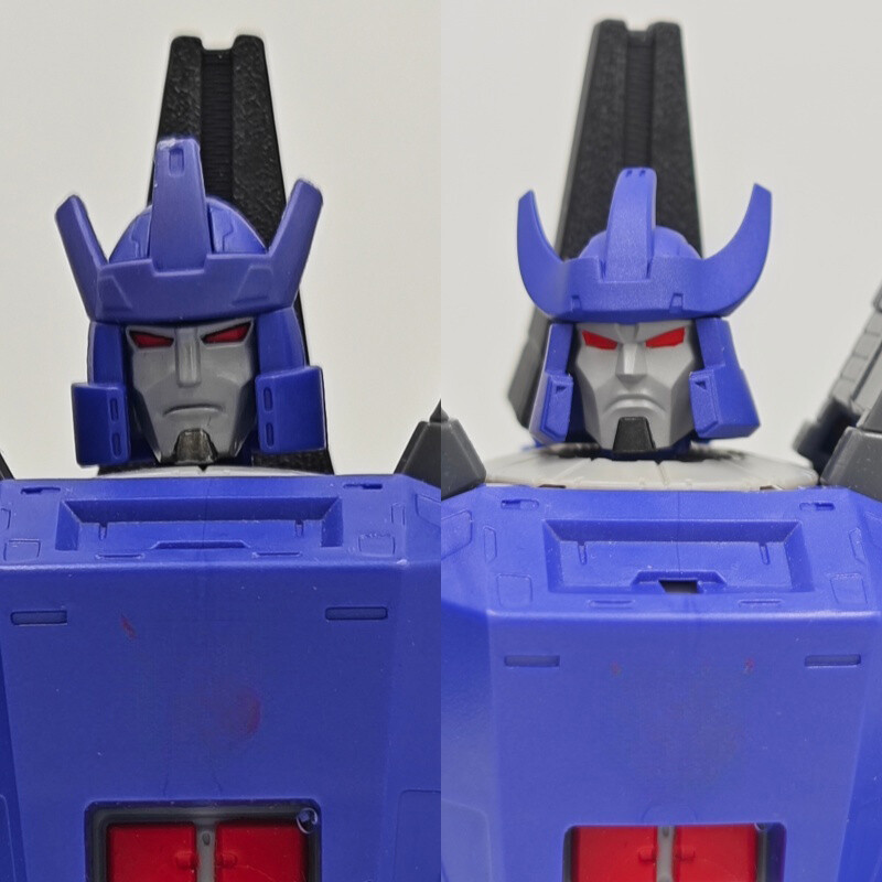 ABS Casting Replacement Head Upgrade Kit For SS86 Galvatron Accessories