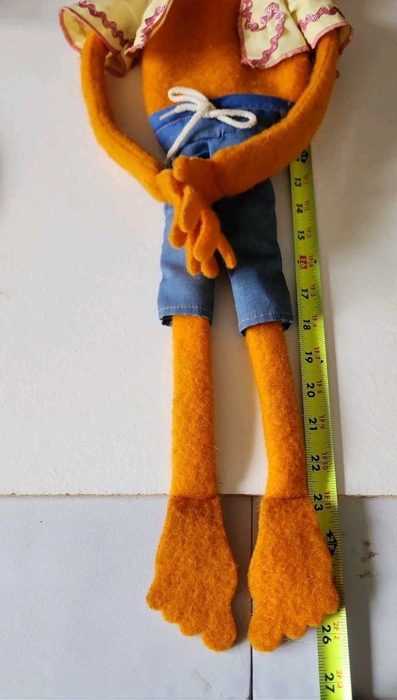Fisher Price 854 Jim Henson Muppet Puppet Animal Monster Full Body 26″ *Read*