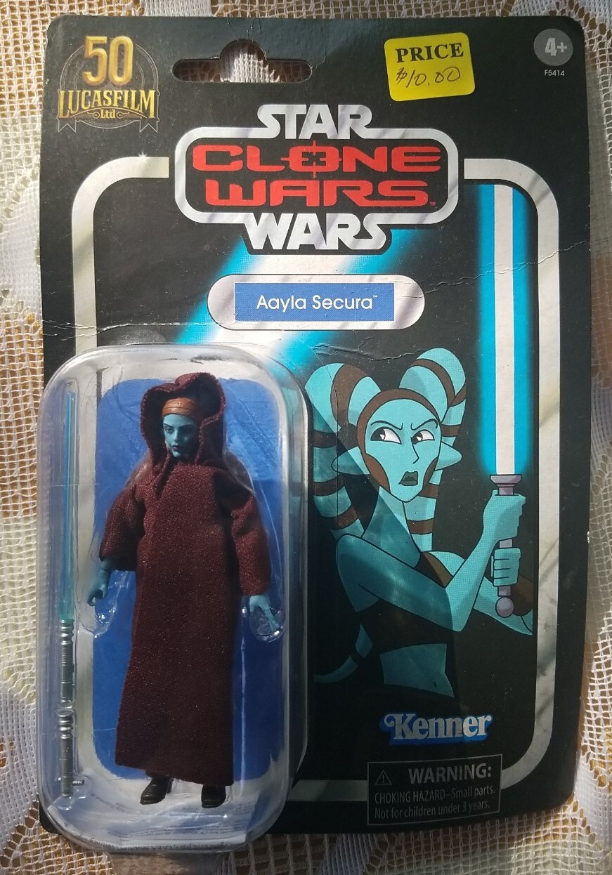 Star Wars The Vintage Collection Aayla Secura NEW FREE SHIPPING