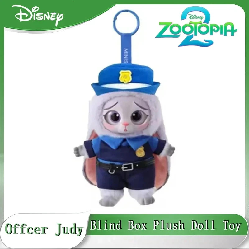 Zootopia Judy Plush Toy Charm Confirmed Blind Box Pendant Best Gift HOT