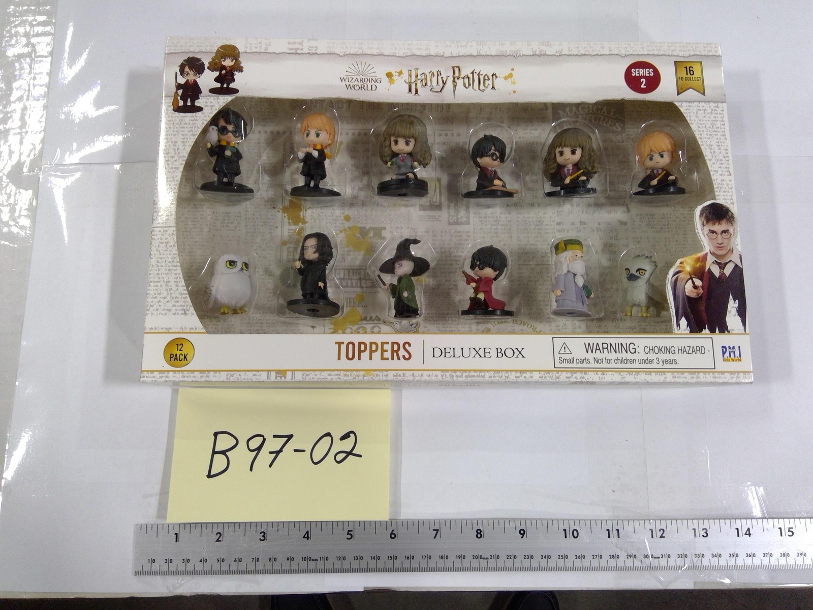 Harry Potter Toppers Deluxe Box Series 2 Figure Set 12 Pack PMI Toy New Multi