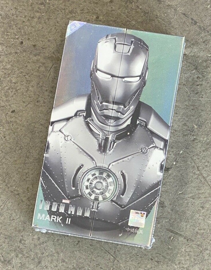 ZD-MK2-L: ZD Toys Marvel Iron Man Mark 2 Mark II 7″ action figure (LED Ver.)