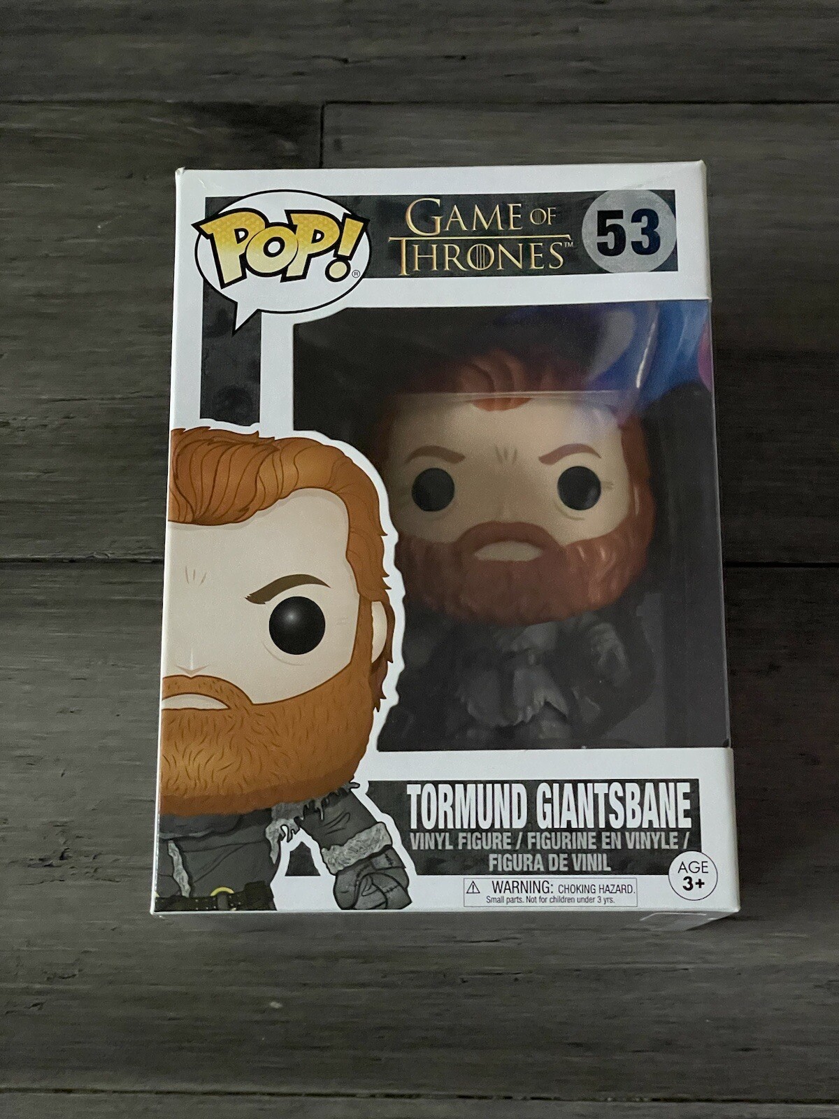 Funko POP! Game of Thrones: Tormund Giantsbane #53 w/ Protector