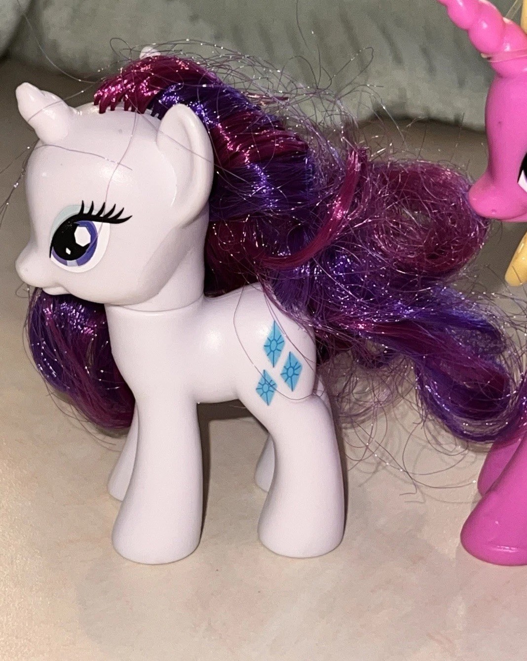 MLP G4 Princess Celebration Cars Set w/Princess Twilight Sparkle,Spike,&Rarity