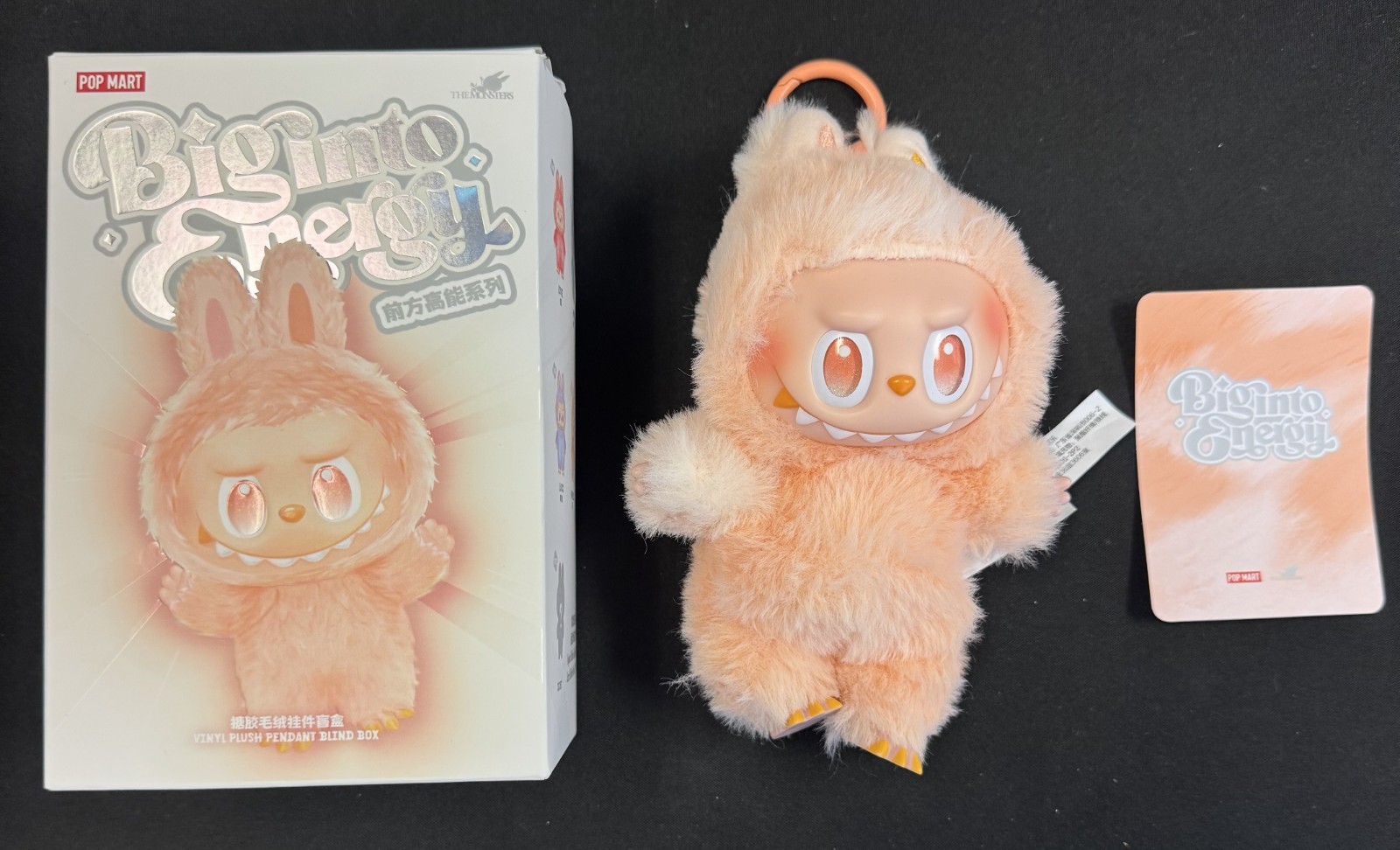 HAPPINESS – POP MART Labubu The Monsters Big Into Energy Series Plush Authentic