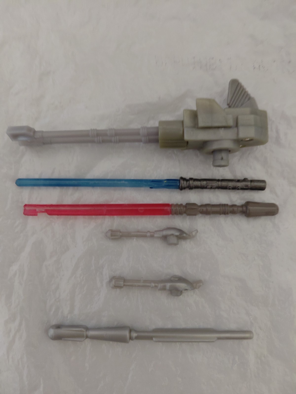 Used Hasbro Star Wars Transformers Crossovers Accessory Lot Boba Fett & Grievous