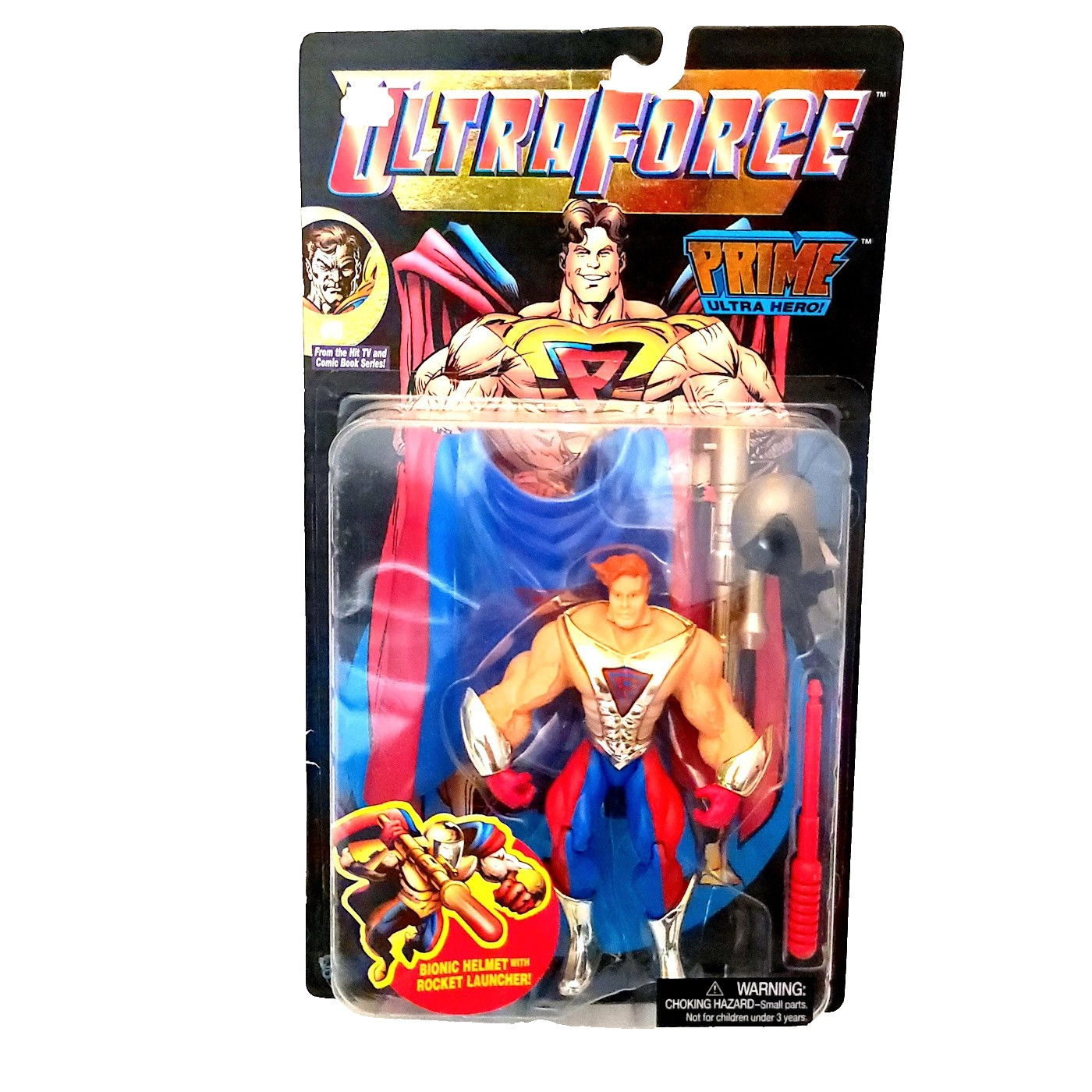 Galoob Ultraforce Prime Gold #0 – 1995 – NEW Sealed – #75596