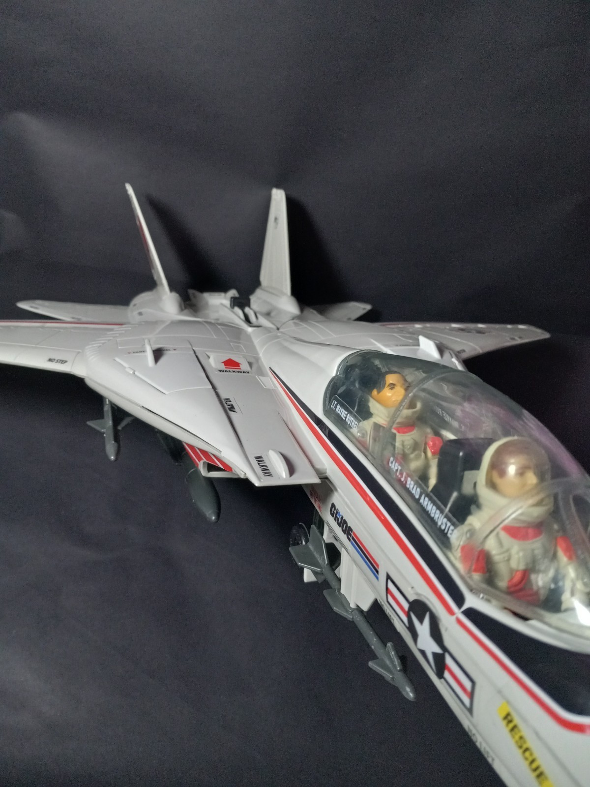 Gi Joe 1983 SkyStriker Sticker Set, New Custom Decals Peel & Stick, Sky Striker