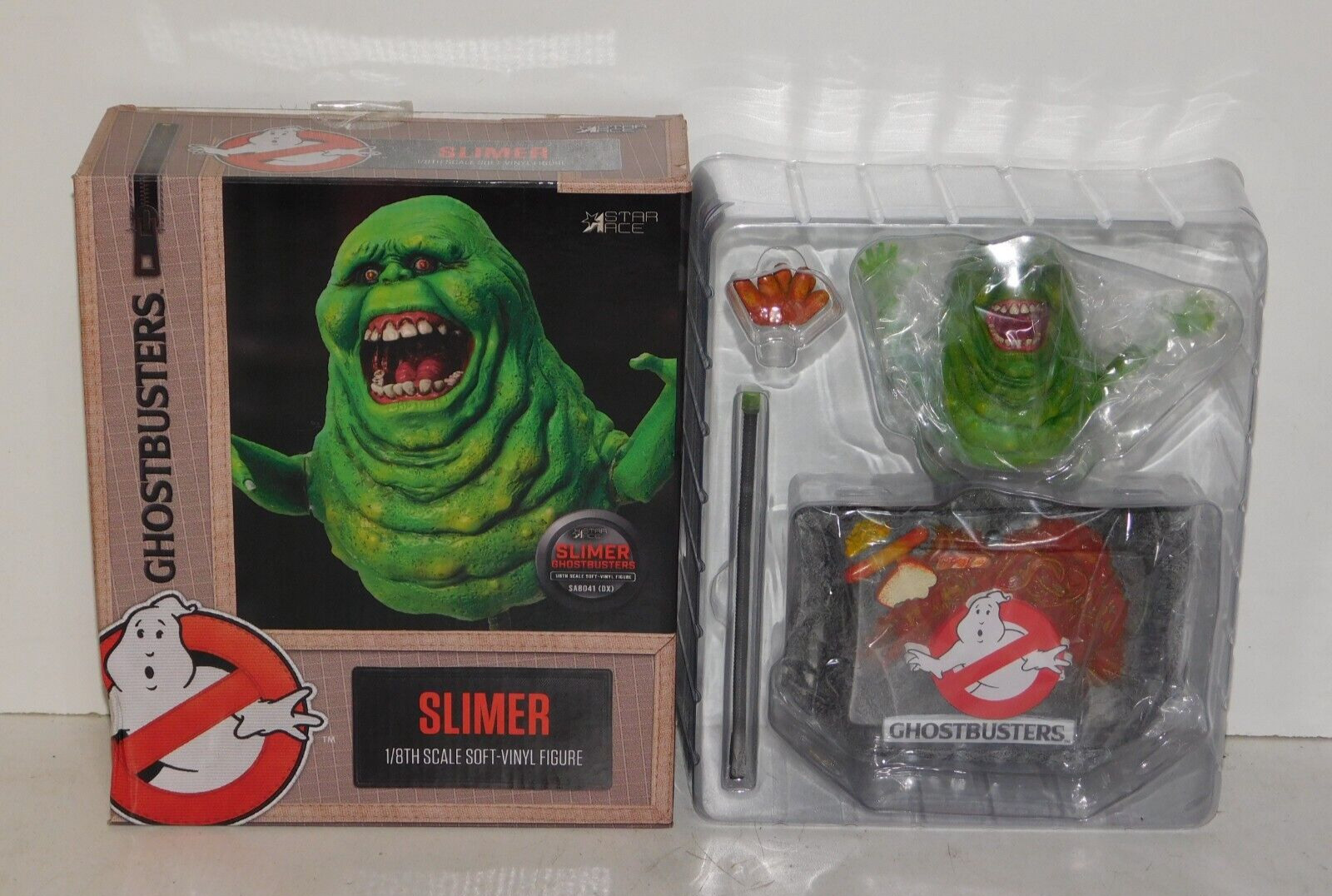 New 2023 Star Ace Ghostbusters Slimer 1/8th Scale Soft Vinyl Action Figure Toy