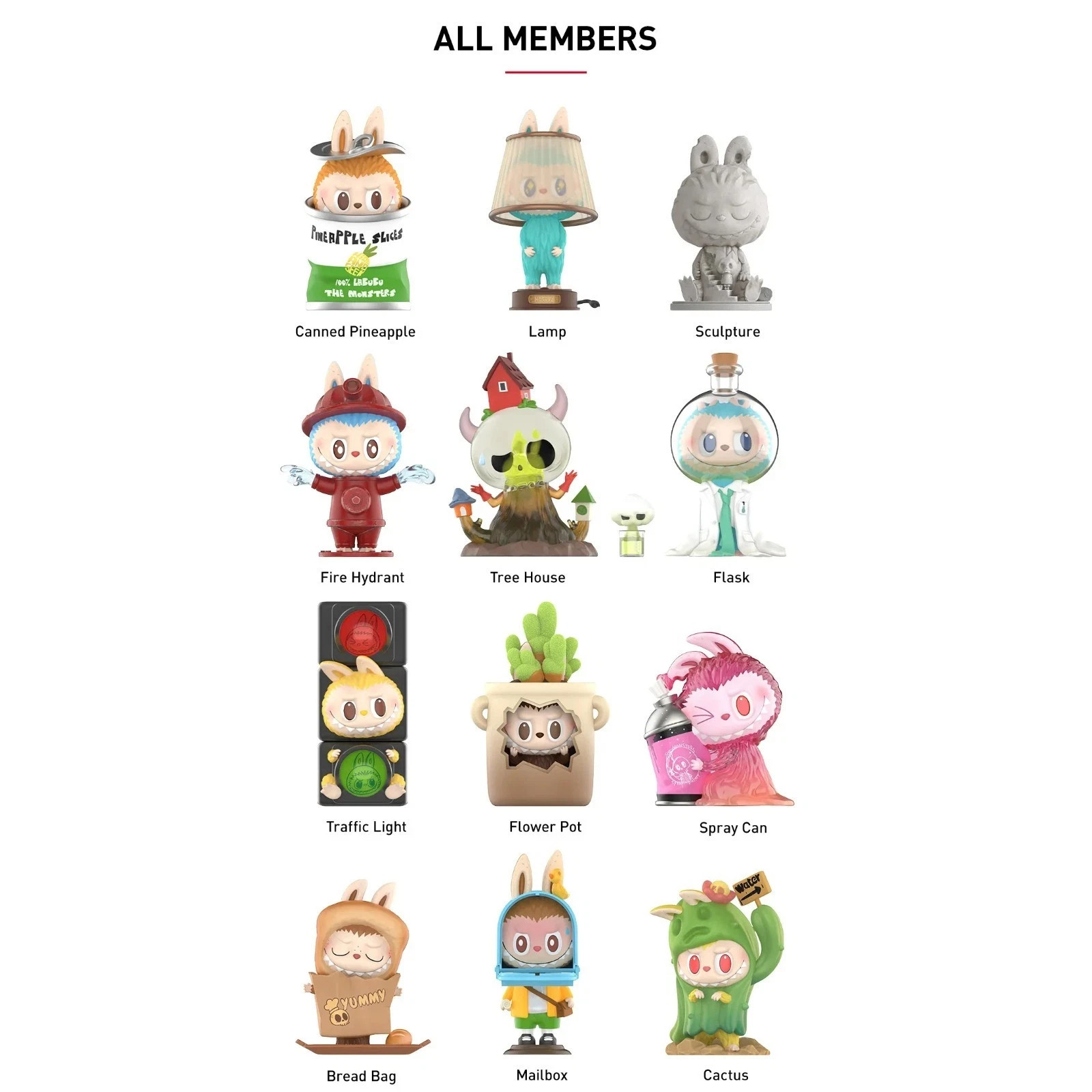 POP MART Labubu The Monsters Almost Hidden Series – OPENED