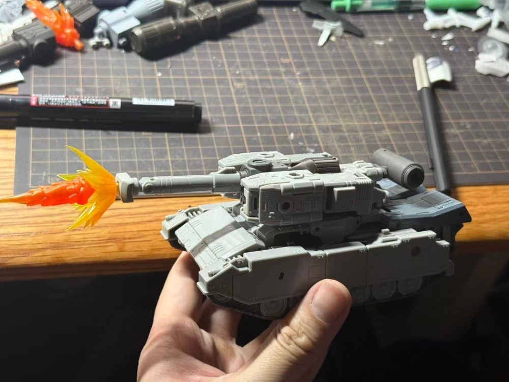 ACHAI STUDIO ABS Casting Arm Cannon Upgrade Kit For SS86 Megatank Accessories