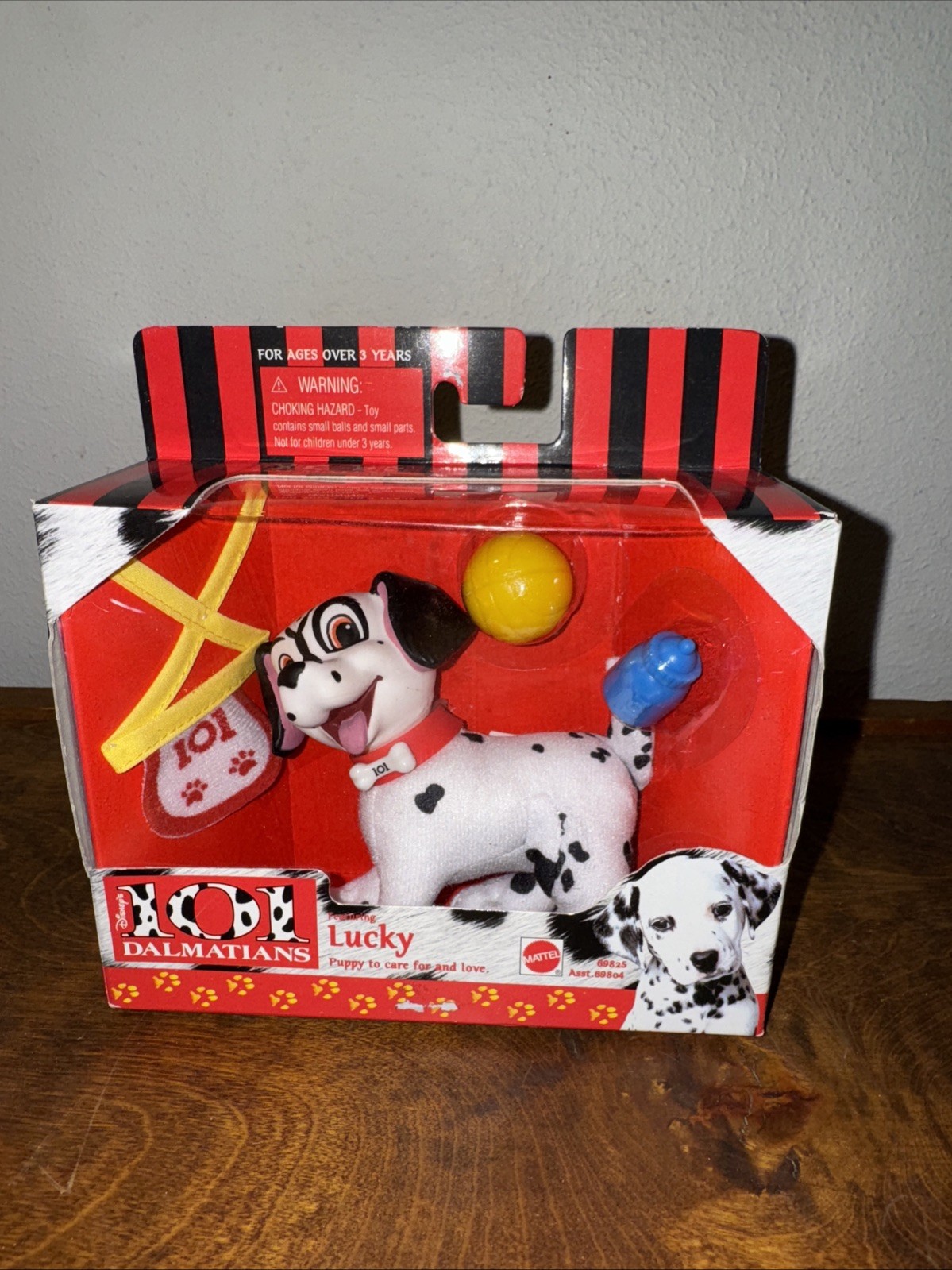 New 101 Dalmatians Disney Mattel “Lucky” Puppy To Care For And Love NRFB