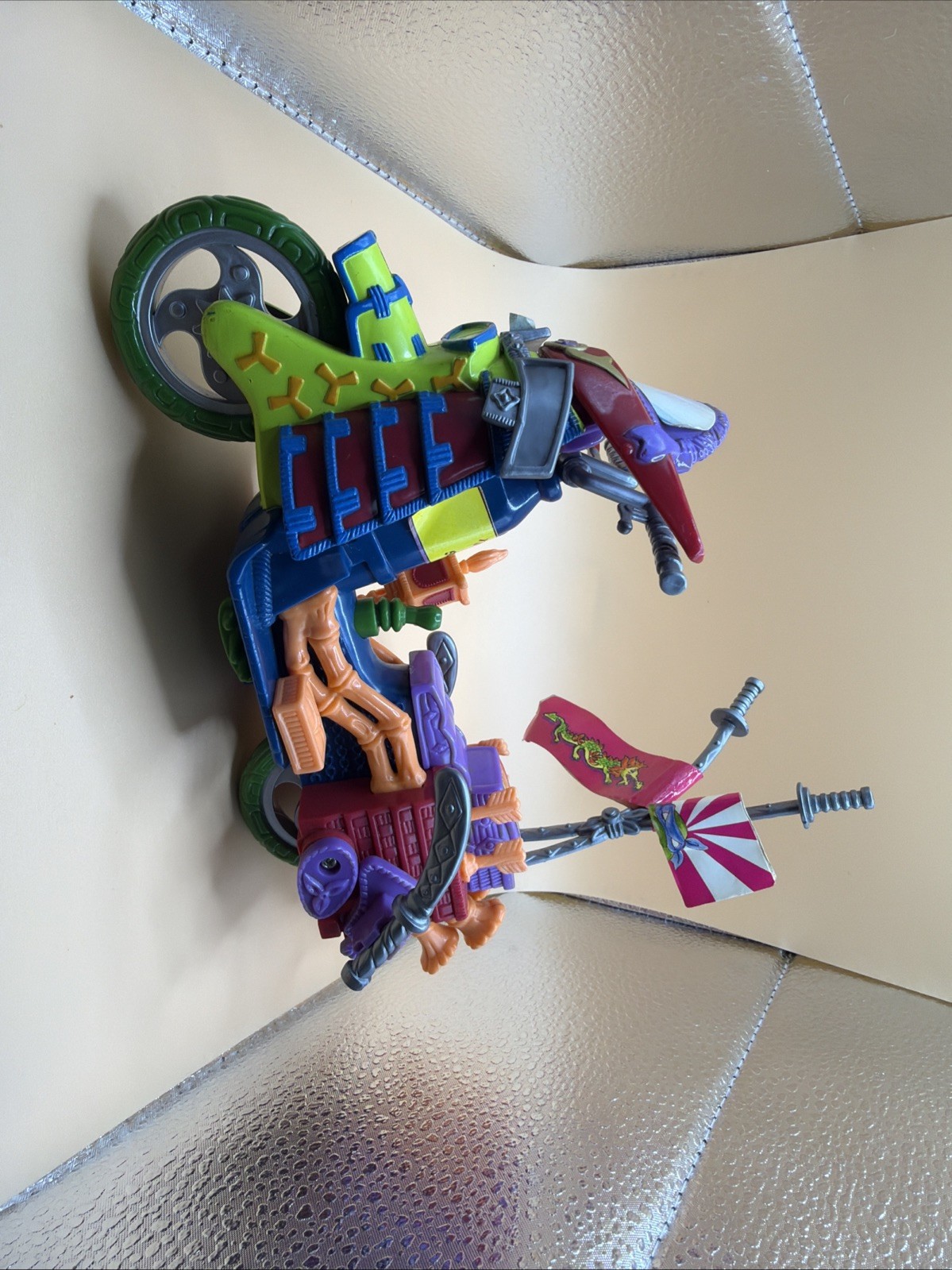 Vintage 1992 TMNT Teenage Mutant Ninja Turtles Samurai Scooter