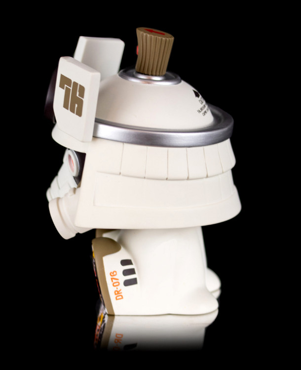 DR76 5oz Canbot PHANTOM WHITE Edition Dragon 76 x Czee13 Rare Designer Vinyl NEW