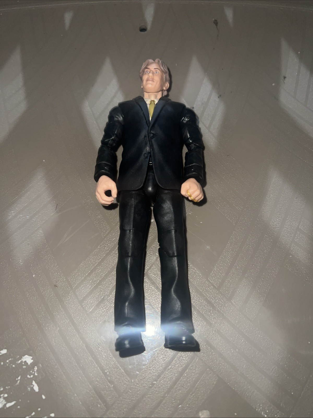 WWE CUSTOM MATTEL Comissioner Suited William Regal Wrestling action figure