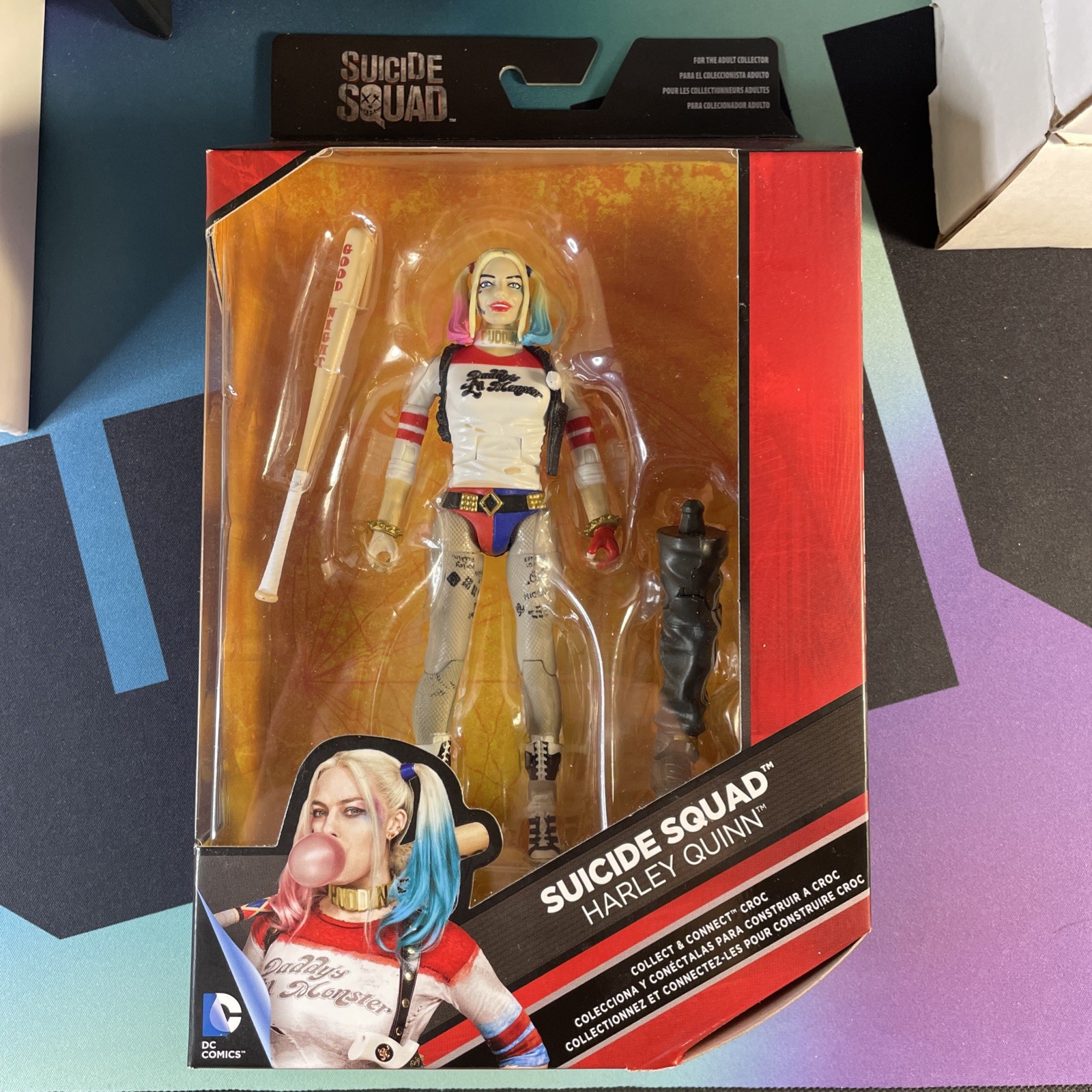 DC Multiverse Suicide Squad Harley Quinn 6″ Action Figure Mattel 2016 Movie