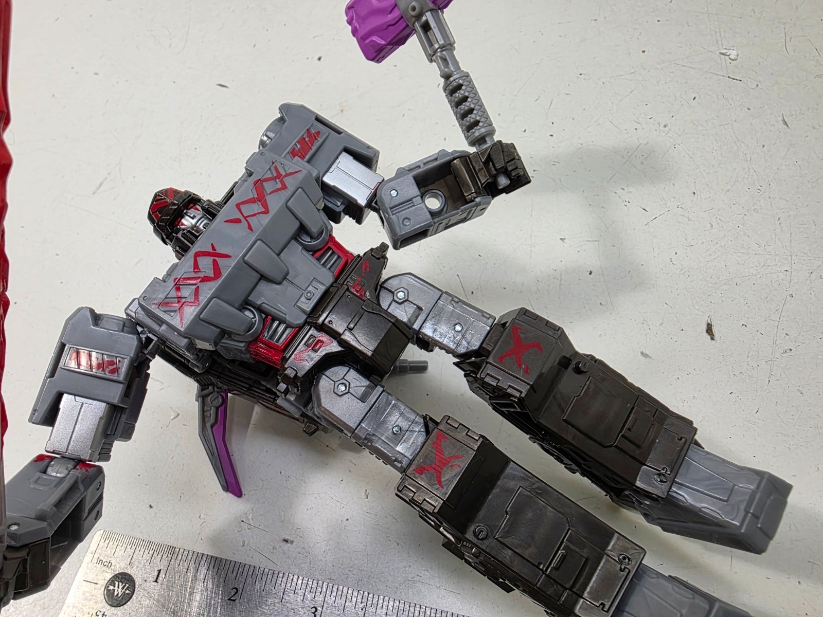 Transformers Legacy Fractured Friendship Gladiator Megatron Voyager Class Figure