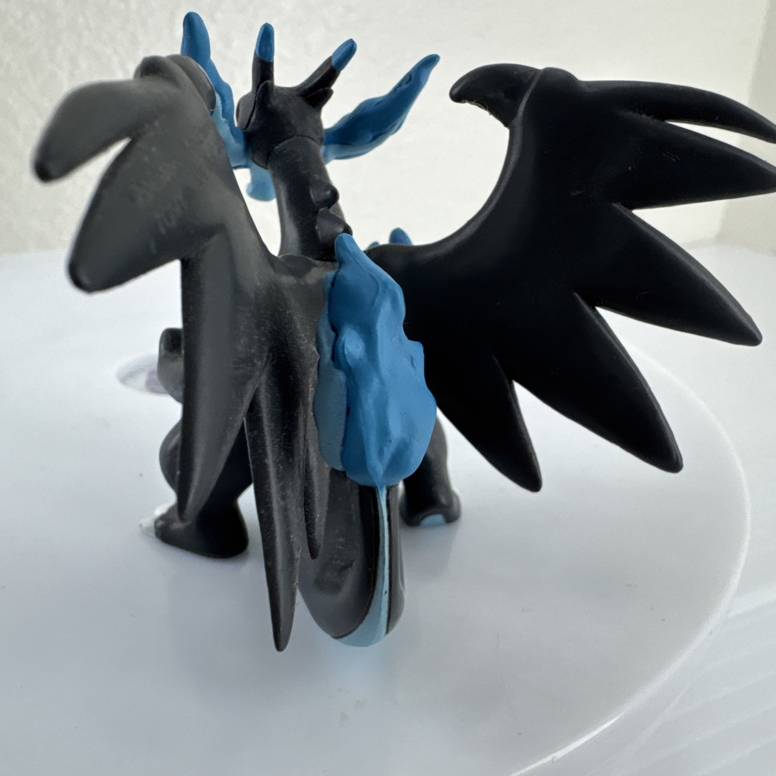 Vtg Nintendo Blue MEGA CHARIZARD X Pokemon TOMY 2.5″ Articulated Mini Figure