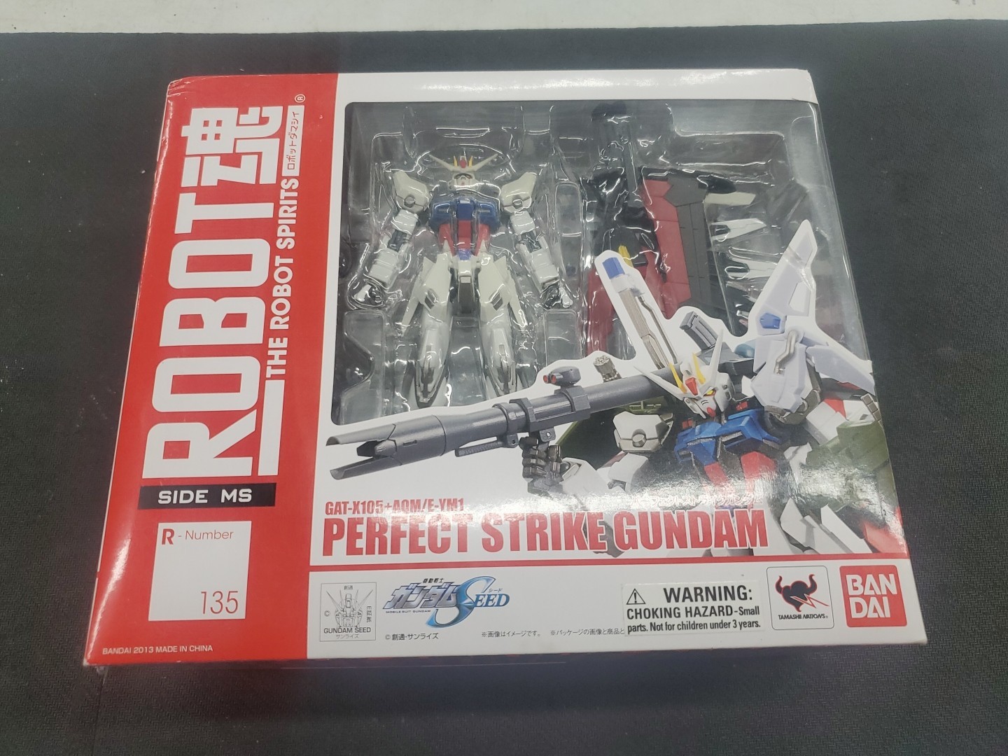 Bandai Robot Spirits Side MS Perfect Strike Gundam GAT-X105+AQM/E-YM1