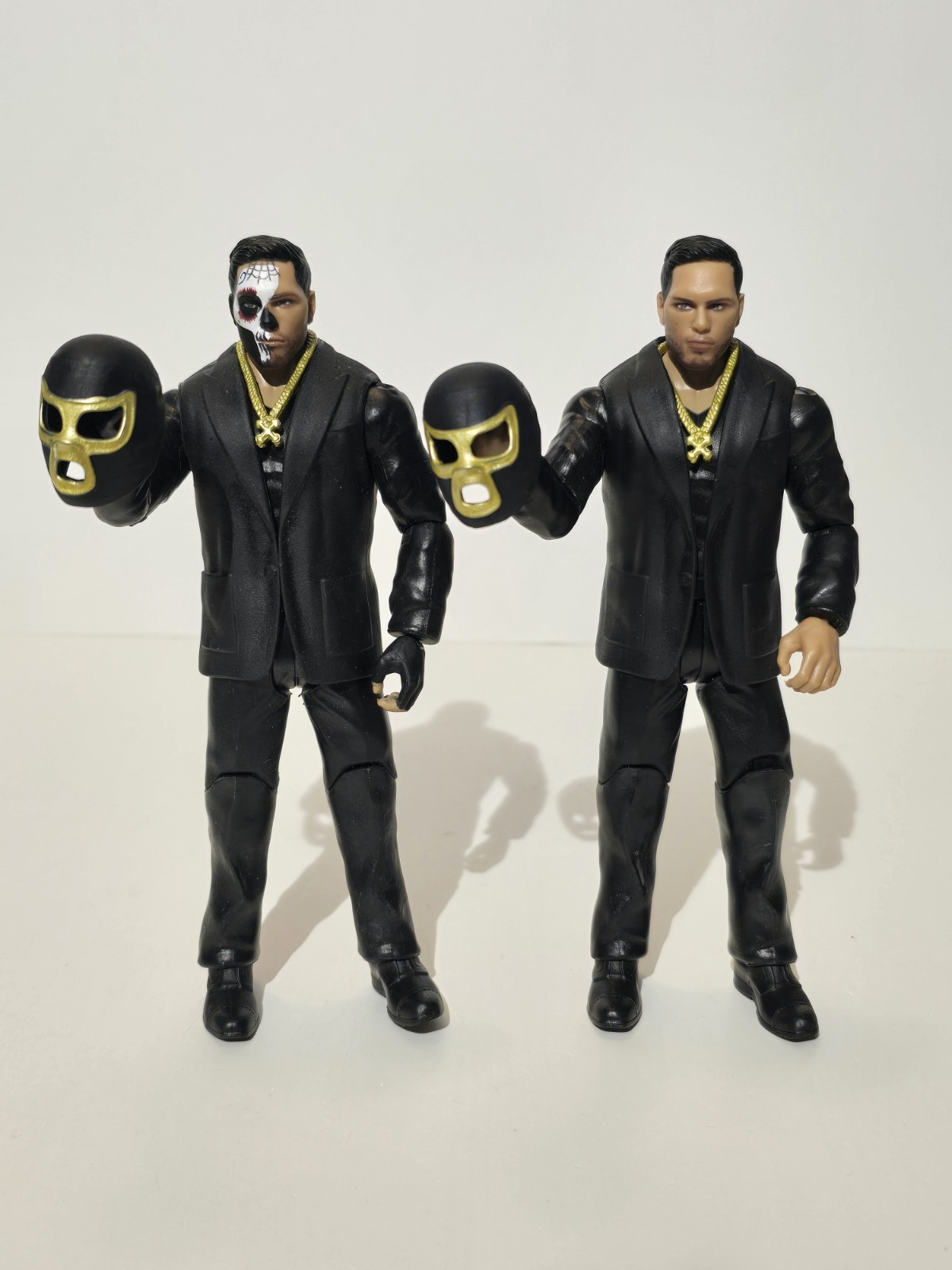 WWE Joaquin Wilde 127 Makeup & No Makeup Variant Figures Mattel 2021 SDCC