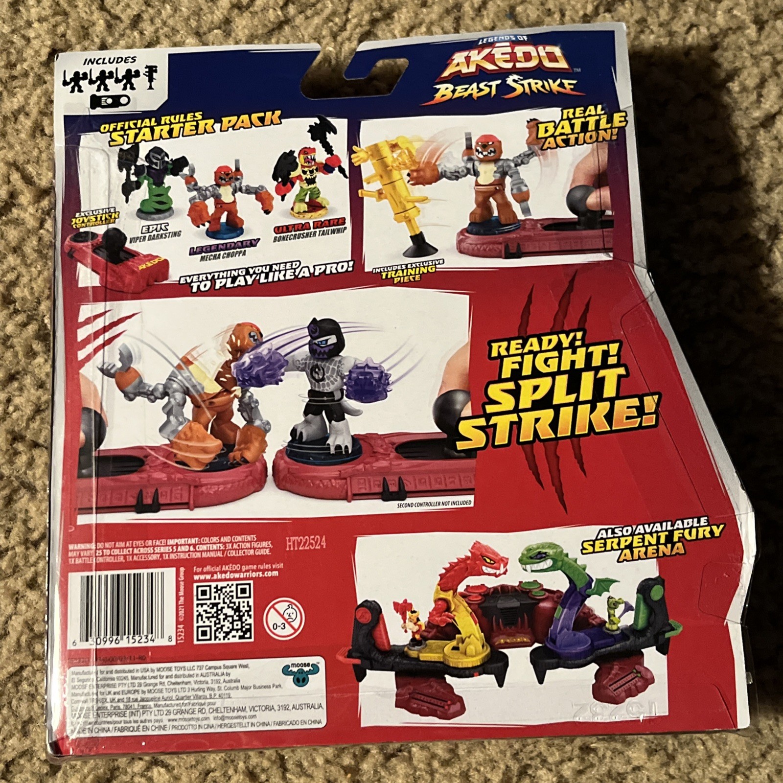 Legends of Akedo Ninja Fury NINJA BATTLE PACK 2 Beast Strikes official packs NEW