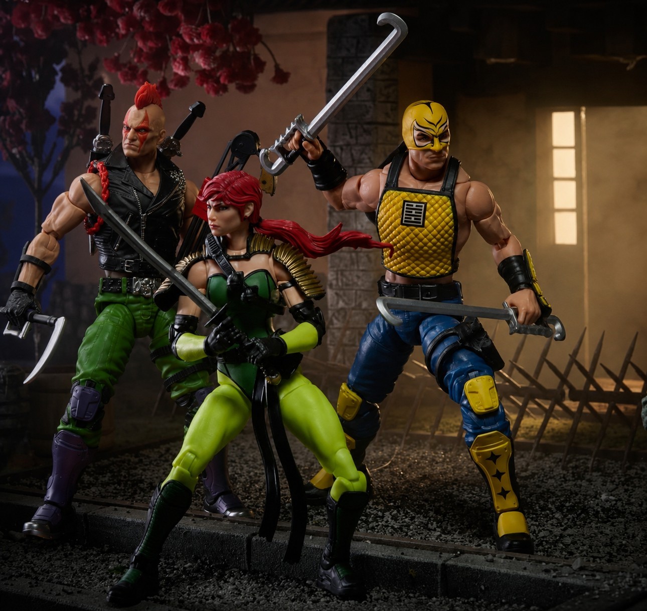G.I. Joe Classified Series Ninja Force Scarlett, T’Jbang & Zartan Exclusive Set