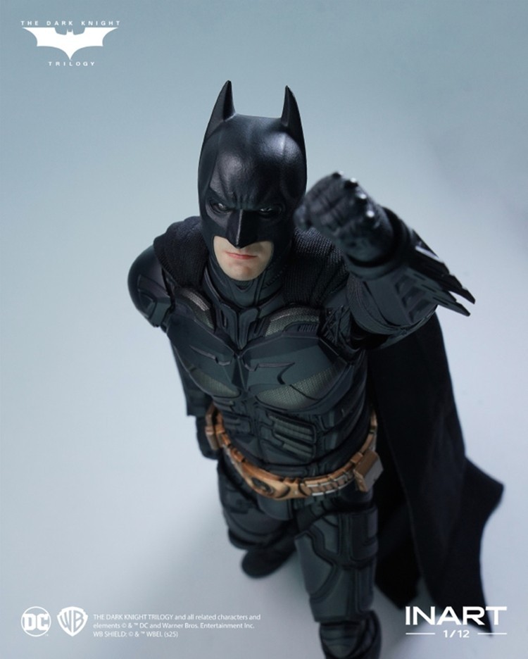 INART The Dark Knight Trilogy Christian Bale Standard Edition 1/12 Action Figure