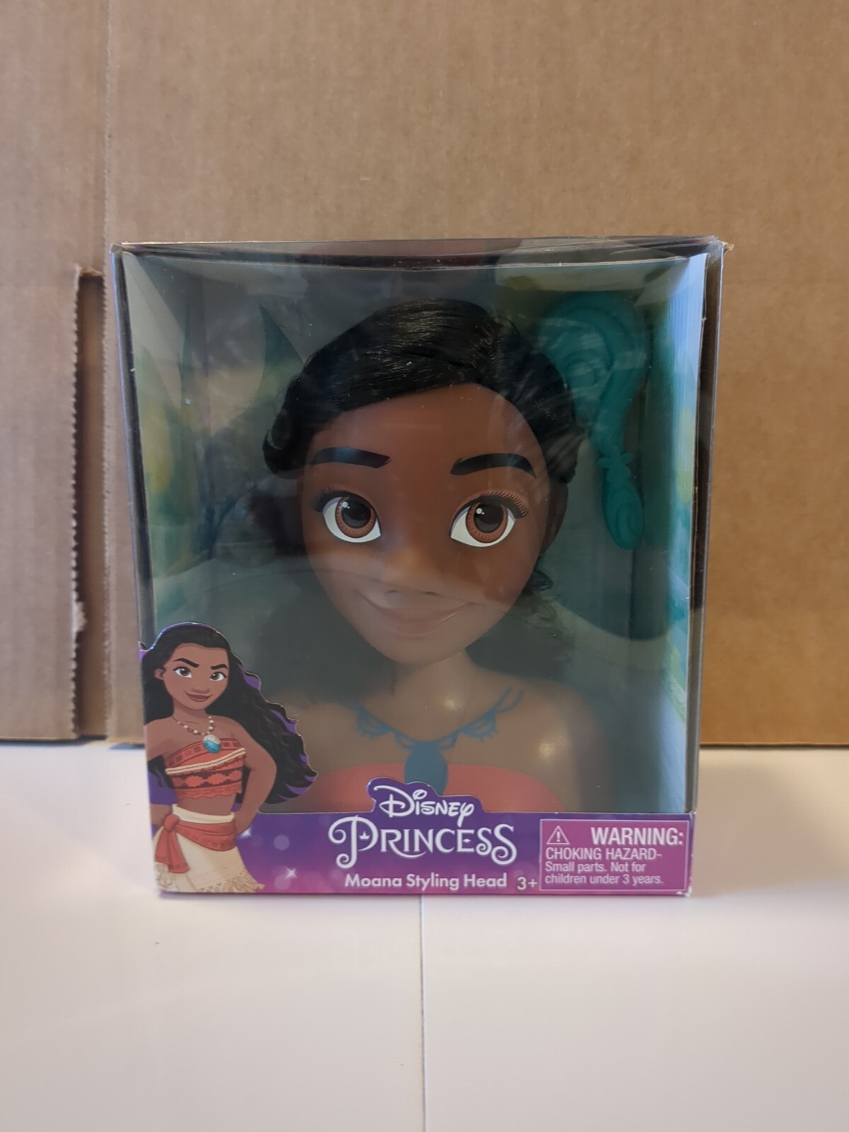Disney Princess Moana Mini Styling Head from Disney’s Moana with Brush NEW!