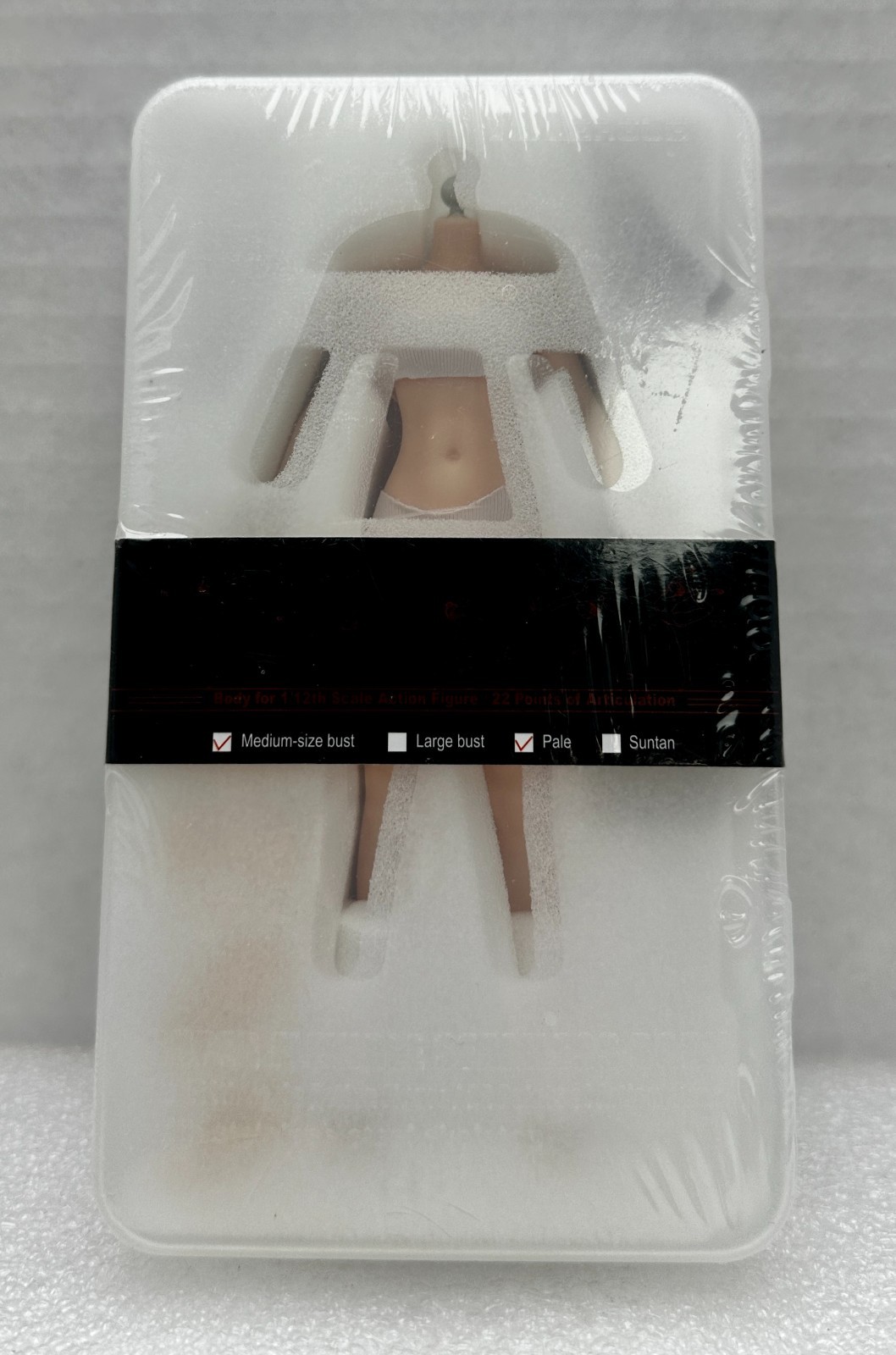 TBLeague Phicen Female Seamless Medium Breast Pale Body w/ Head 1/12 FIGURE Doll