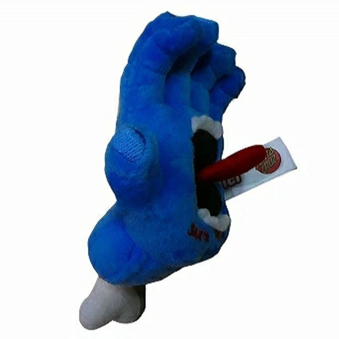 SANTA CRUZ × NICI Screaming Hand Soft Toy & Keychain Blue Polyester JAPAN NEW