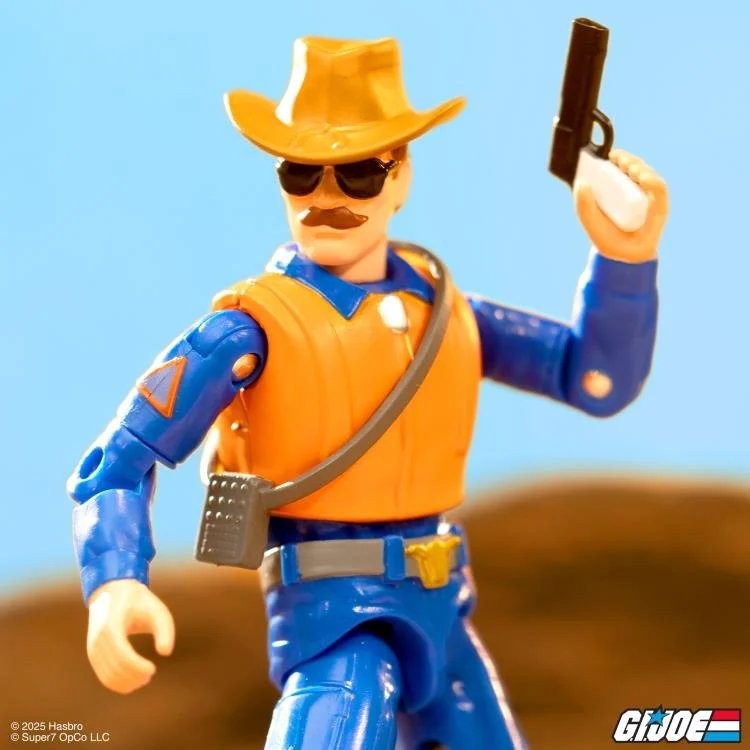 SUPER7 HASBRO GI JOE ReAction+ WILD BILL CARTOON VER. 3.75” ACTION FIGURE MOSC