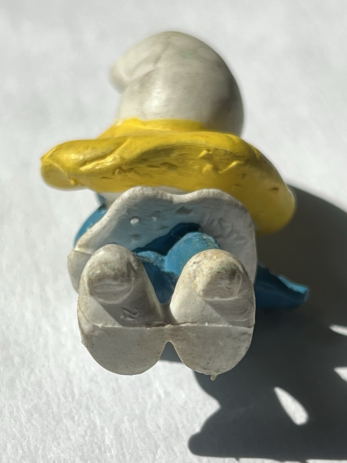Smurfs Ballerina, Roller Skater Smurfette Vintage PVC Figure Lot Peyo 1978 1980
