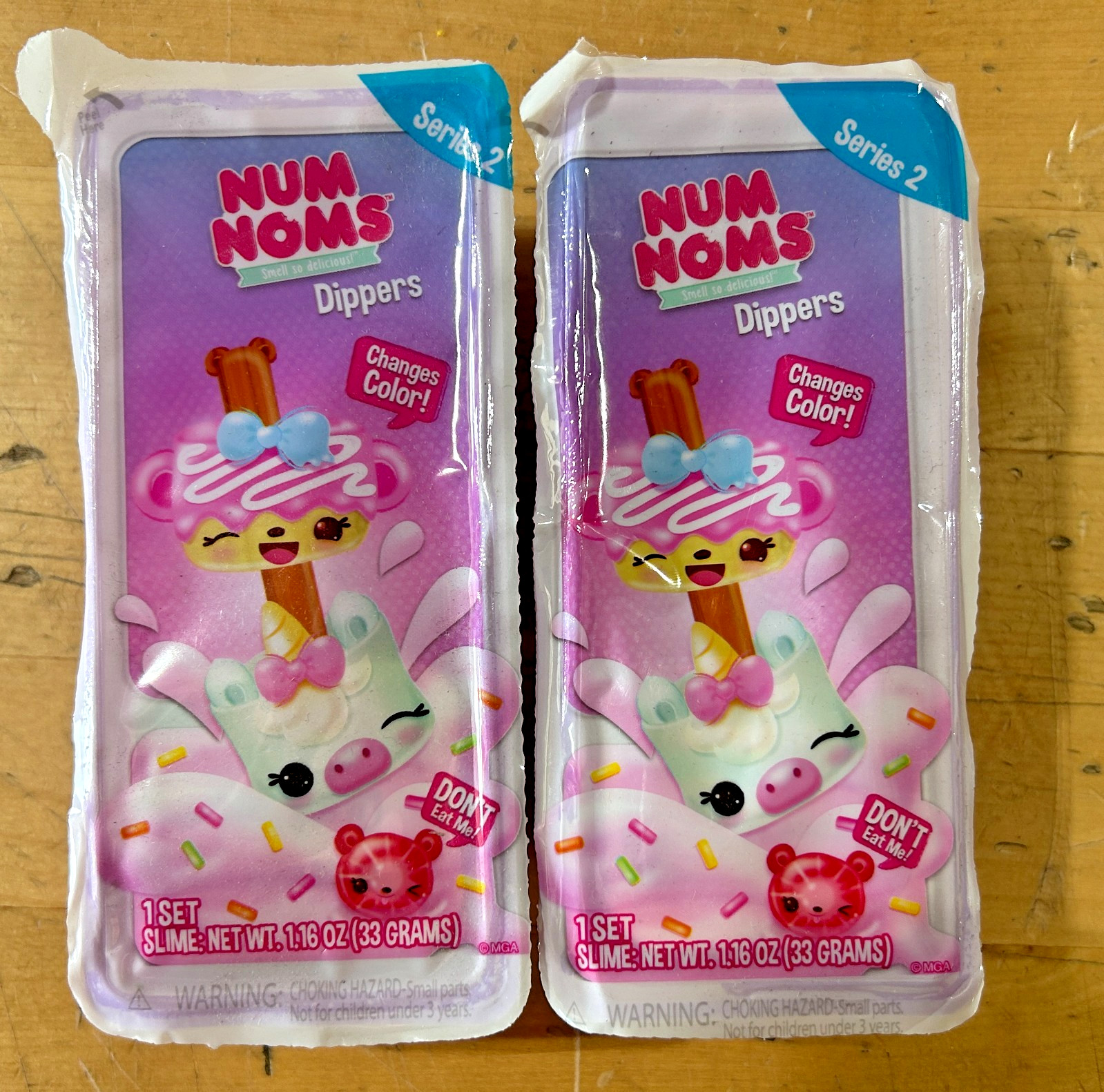 Num Noms Snackables Dippers Series 2-1 (2-PACK) *DMG PKG – *NOT FOOD
